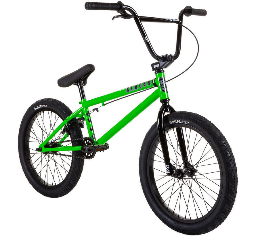 Stolen Casino 20'' 2022 Freestyle BMX Fiets (21"|Gang Green)