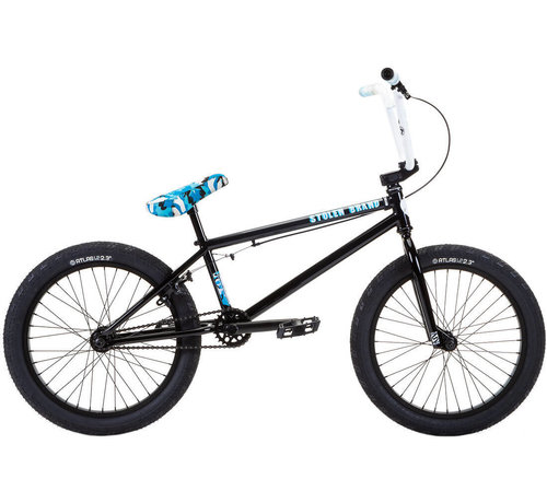 Stolen  Bicicleta BMX Freestyle Stolen Stereo 20'' 2022 (20.75"|Negro/Azul Camo)