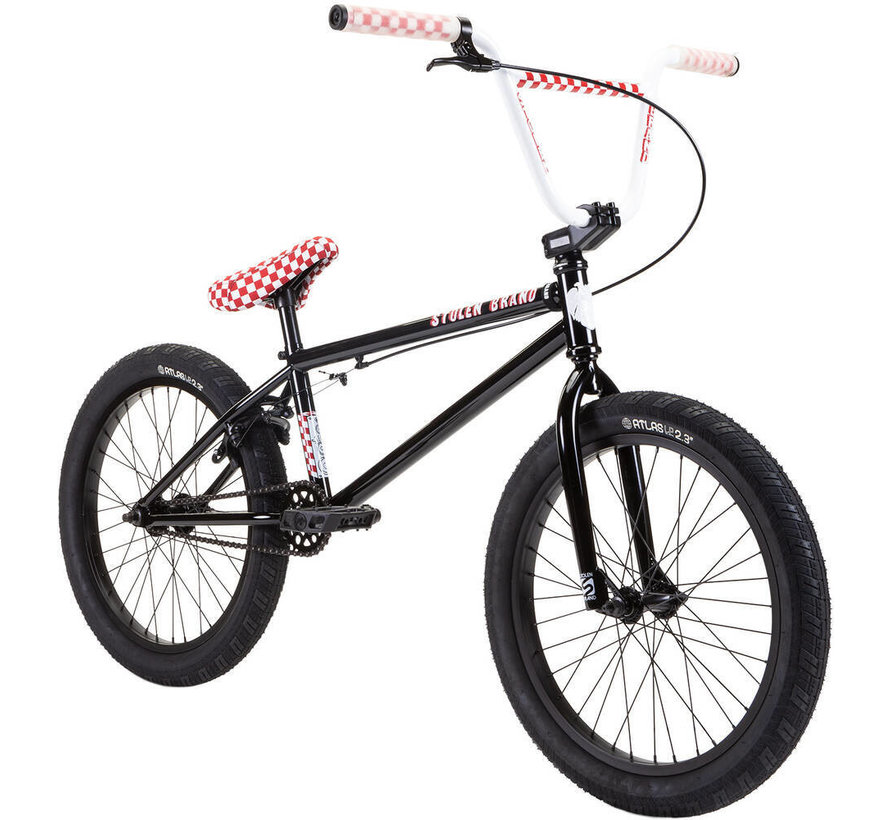 Rower Freestyle BMX Stolen Stereo 20'' 2022 (20,75"|czarny/czerwony Fast Times)