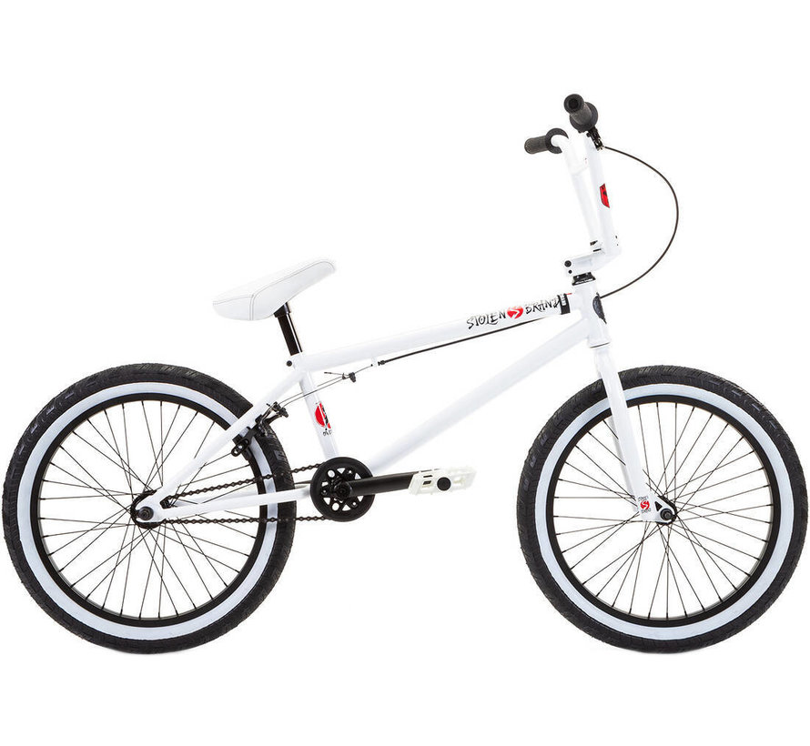 Bicicleta BMX estilo libre Stolen Overlord 20'' 2022 (20.75"|Snow Blind White)