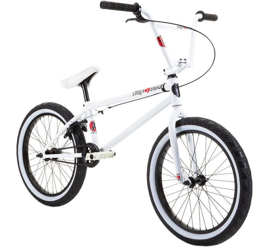 Bicicleta BMX estilo libre Stolen Overlord 20'' 2022 (20.75"|Snow Blind White)