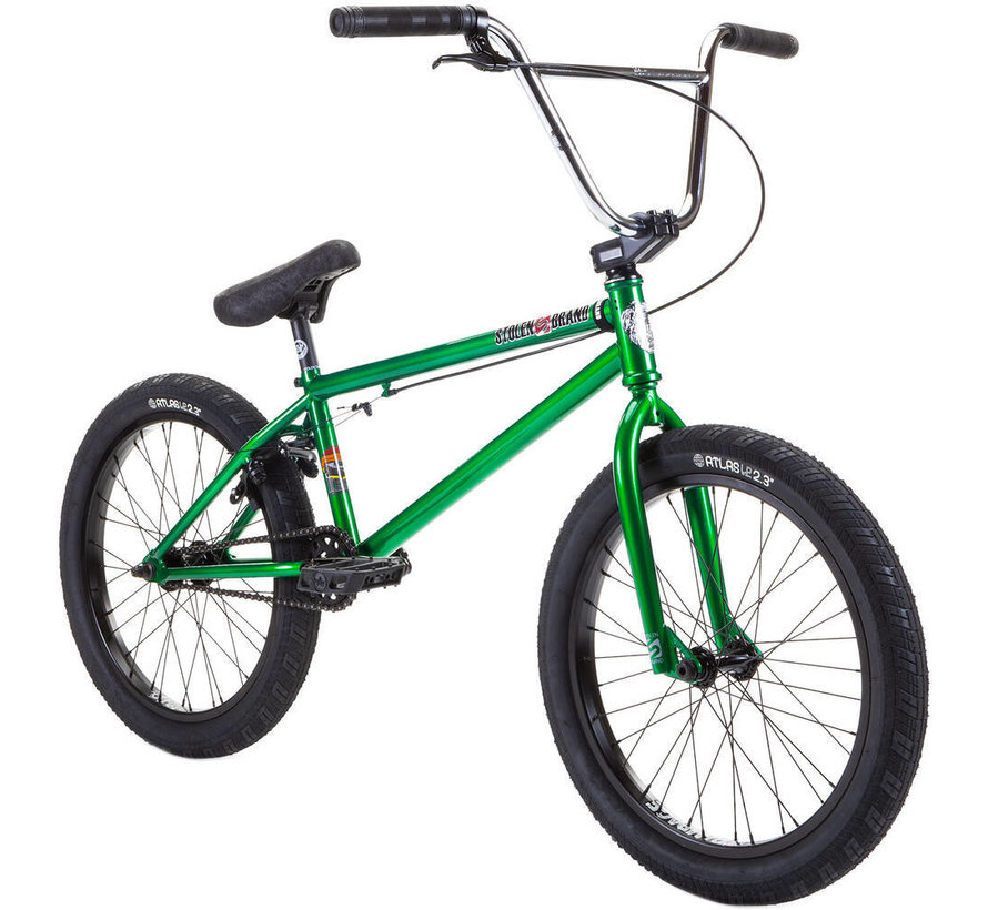 Bicicletta BMX Freestyle Stolen Heist 20'' 2022 (21"|Verde scuro)