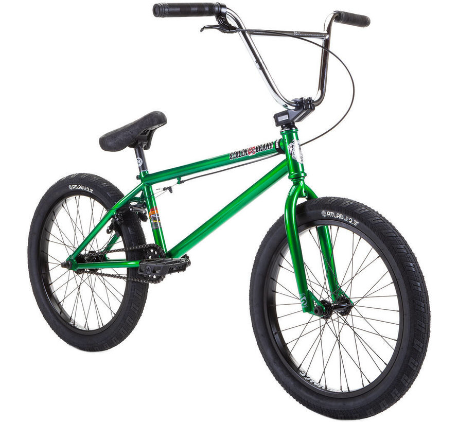 Stolen Heist 20'' 2022 Freestyle BMX Bike (21"|Dark Green)