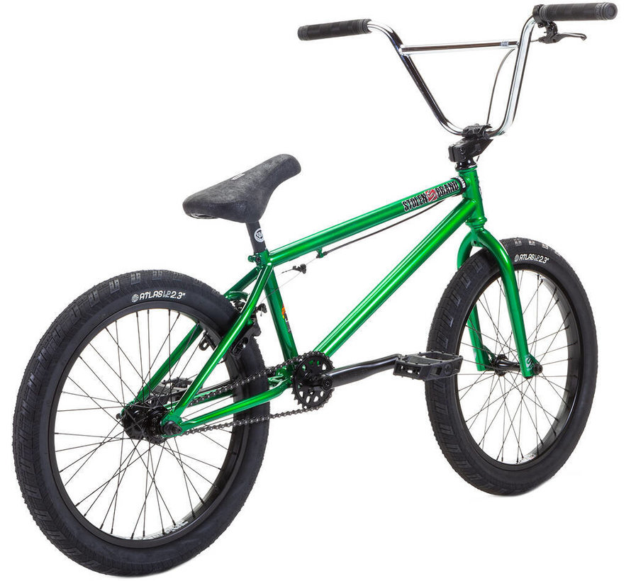 Stolen Heist 20'' 2022 Freestyle BMX Fiets (21"|Dark Green)