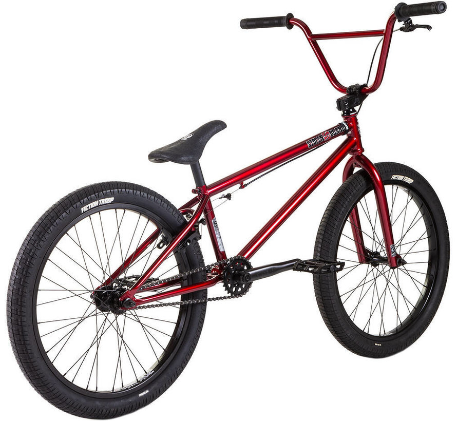 Bicicleta BMX Freestyle Stolen Spade 22'' 2022 (22.25"|Rojo metálico)