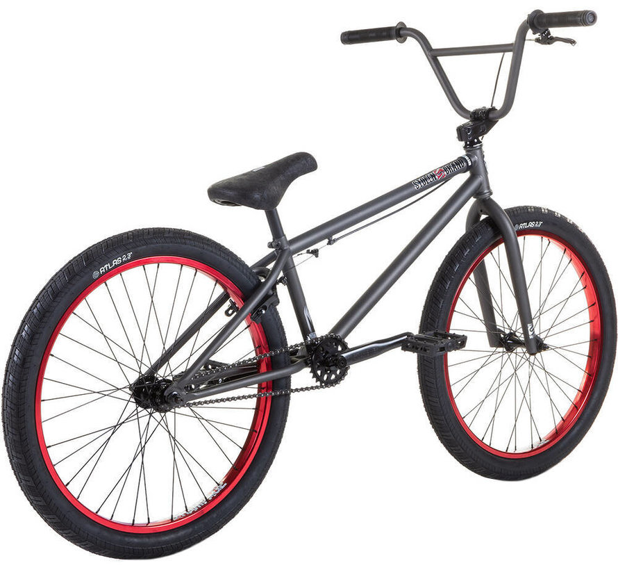 Bicicletta BMX Freestyle Stolen Saint 24'' 2022 (21,75"|Grigio grezzo opaco)