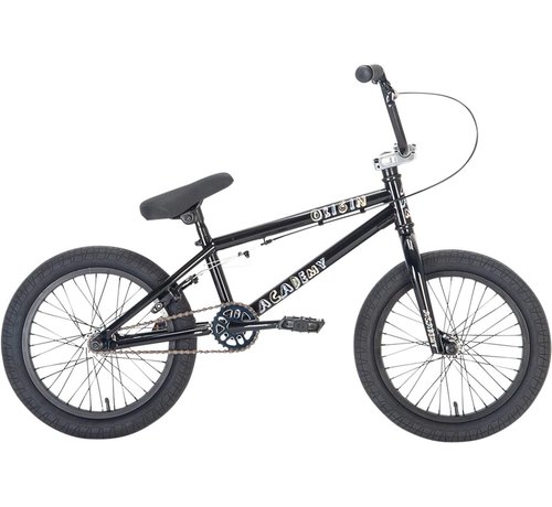 Academy  Academy Origin 16" 2022 Freestyle BMX Bike (Black/Polished)