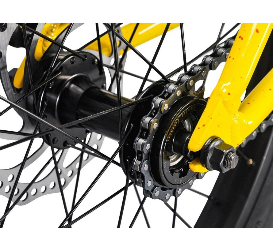 Bicicleta con ruedas para niños Mafia Medusa 20" (amarillo)