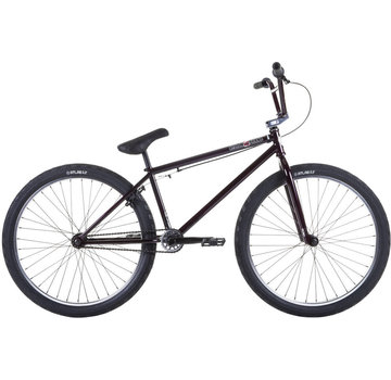 Stolen Bicicleta de paseo/con ruedas Zeke robada de 26 pulgadas (22,3 pulgadas, morado oscuro/plateado)