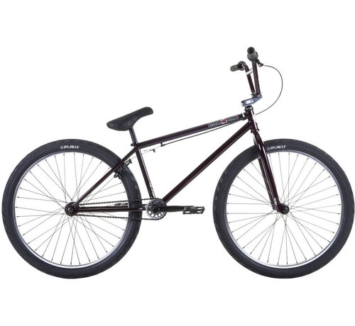 Stolen Stolen Zeke 26'' Wheely / Cruiser Bike 22.3" Deep Purple / Silver 100% Chromoly Frame, Sealed Lagers & Dubbelwandige Velgen