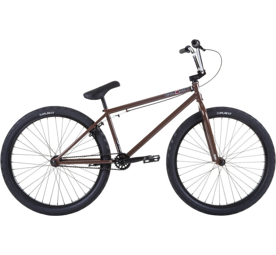 Stolen Zeke 26'' 2022 Cruiser Bike (22.3"|Dark Chocolate/Chrome)