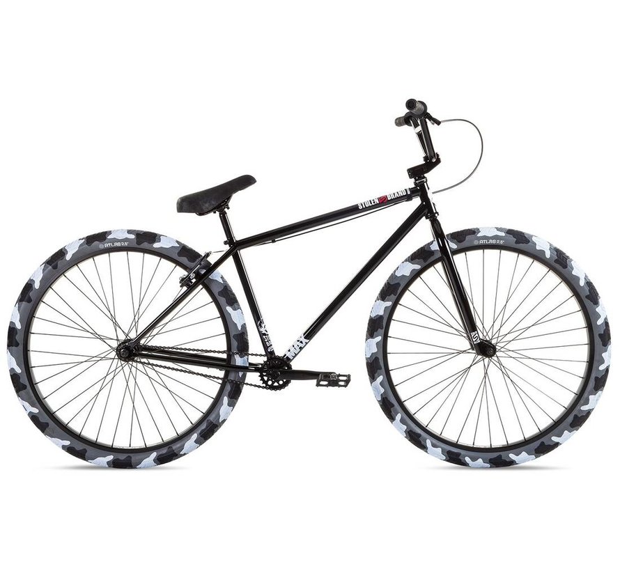 Bicicleta de crucero Stolen Max 29'' 2022 (23,25"|Negro/Camuflaje urbano)