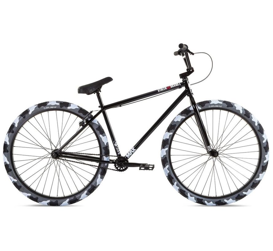 Bicicleta de paseo/con ruedas Stolen Max 29'' 2022 (23,25" | Negro/Camuflaje urbano)