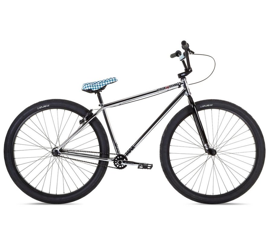 Stolen Max 29'' 2022 Cruiser Bike (23.25"|Chrome/Fast Times Blue)