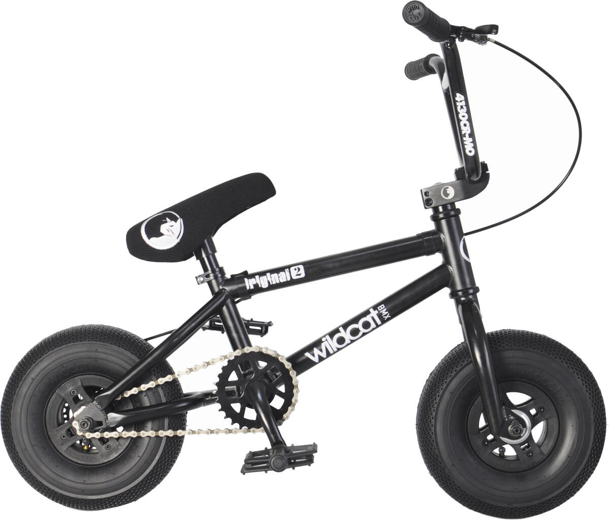 Ambitieus eetlust Renaissance Wildcat Venom 2A Mini BMX Bike (Zwart/Zilver|Met Rem) - Streetsurfshop