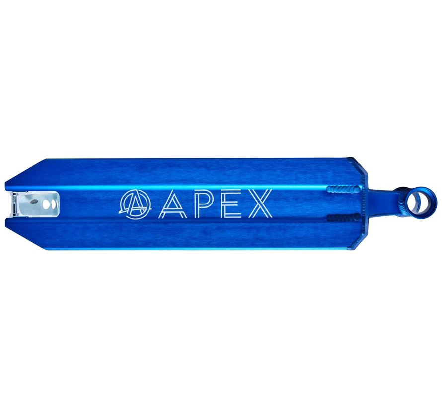 Apex 5" Peg Cut Stuntstep Deck (49cm|Blauw)