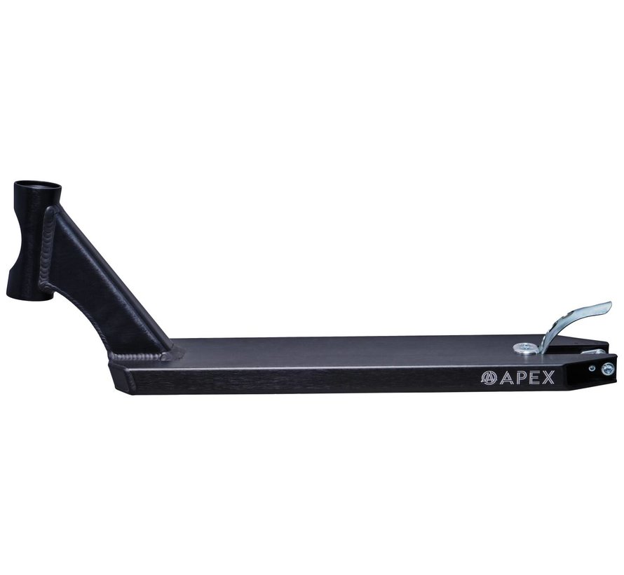 Apex 5" Peg Cut Stunt Scooter Deck (49cm|Black)