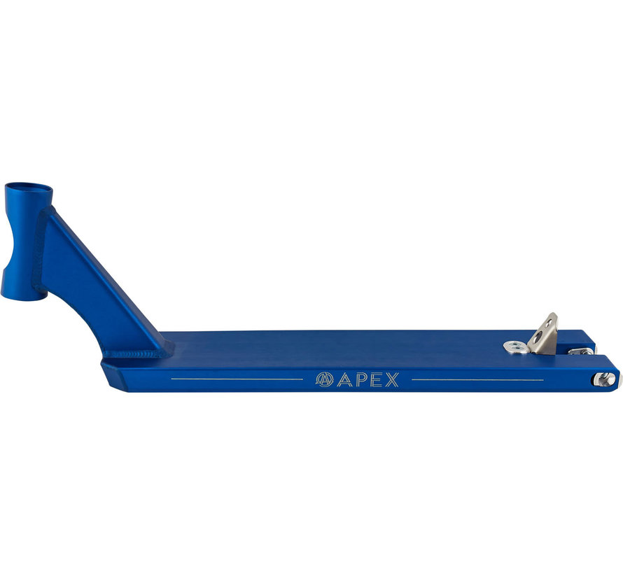 Apex Tabla para patinete acrobático Box Cut de 5" (51 cm | Azul)