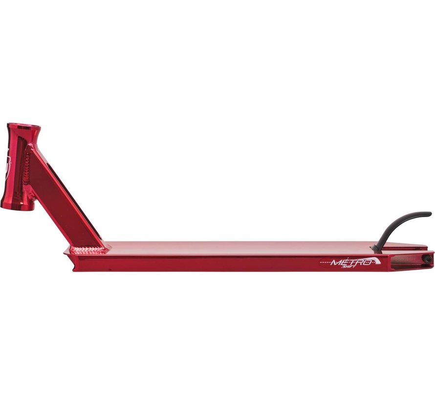 Longway Metro Shift Stunt Scooter Deck (Ruby)