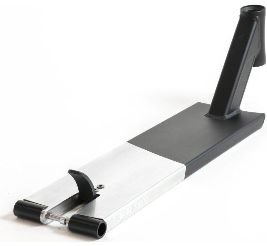 Drone Element - Tabla para patinete acrobático de 5,0" (19,5"|Negro/Plata)