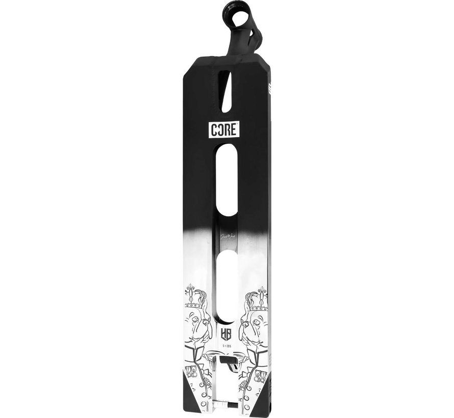 CORE SL2 Halfbarz Signature Stunt Scooter Deck (20"|Black / Chrome)