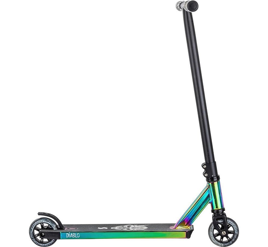 Geschichte Diablo Stunt Scooter Rainbow