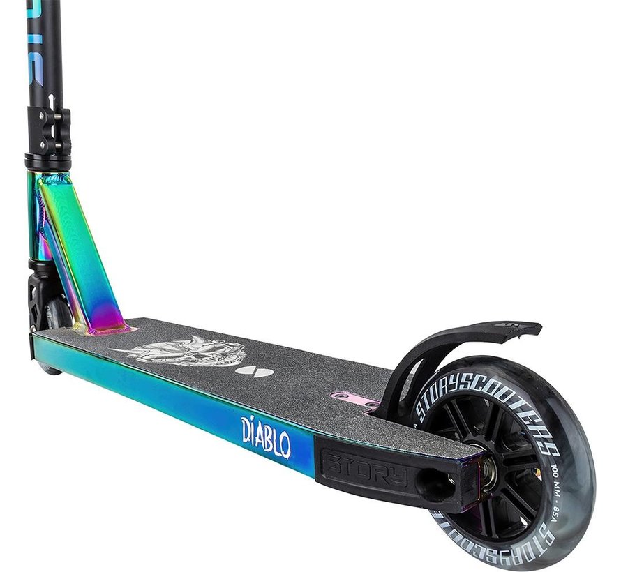 Storia Diablo Stunt Scooter Arcobaleno