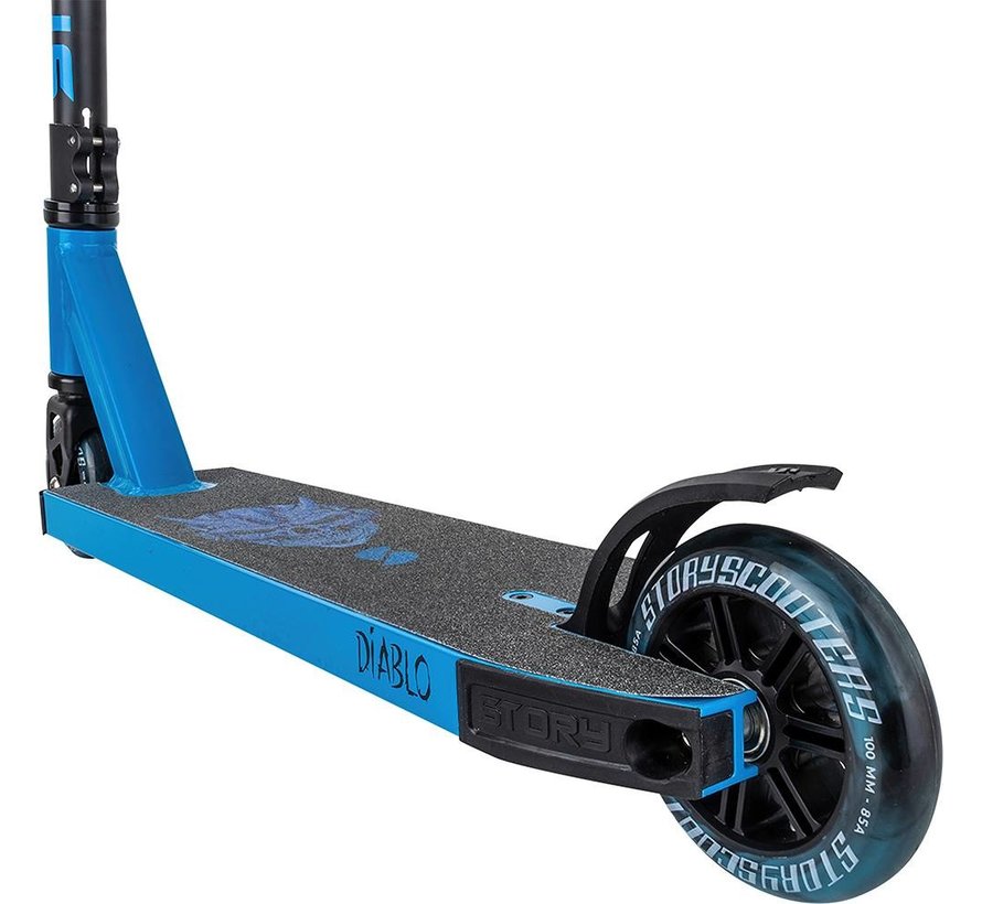 Story Diablo Stunt Scooter Blau - Schwarz