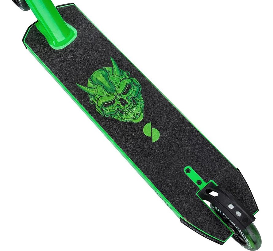 Story Diablo Stunt Scooter Limegreen - Schwarz