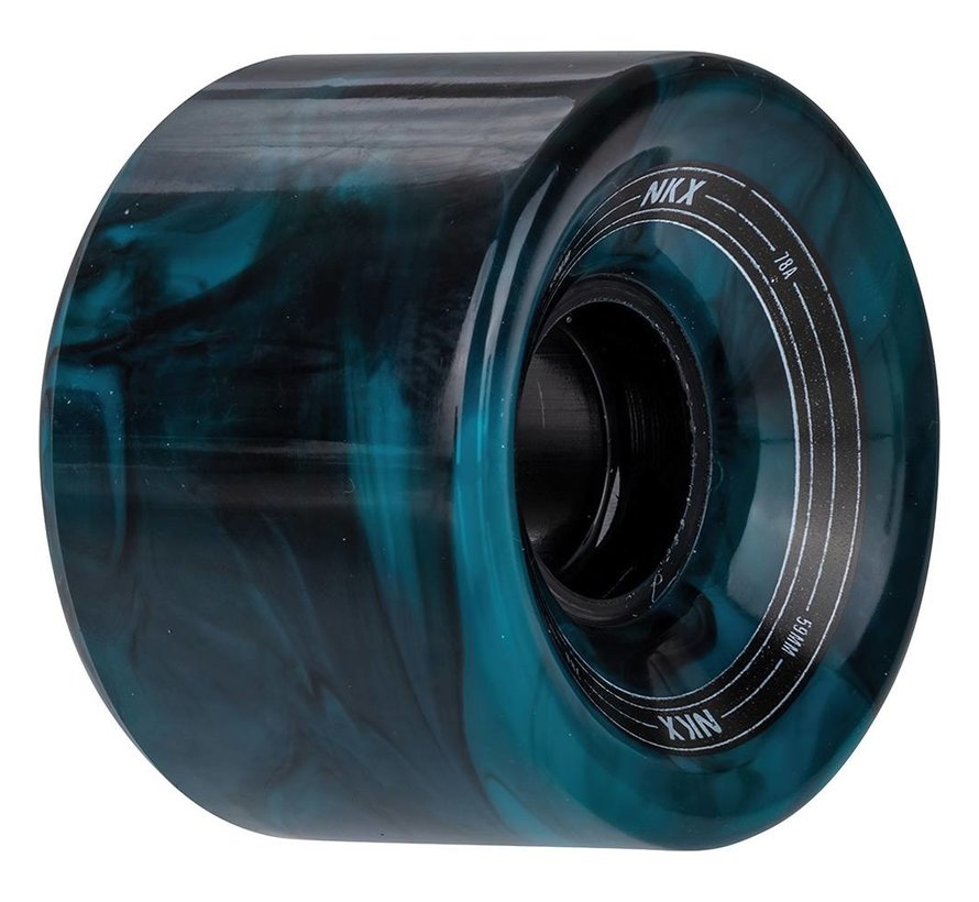 NKX Majestic 59mm Cruiser wielen Teal - Black