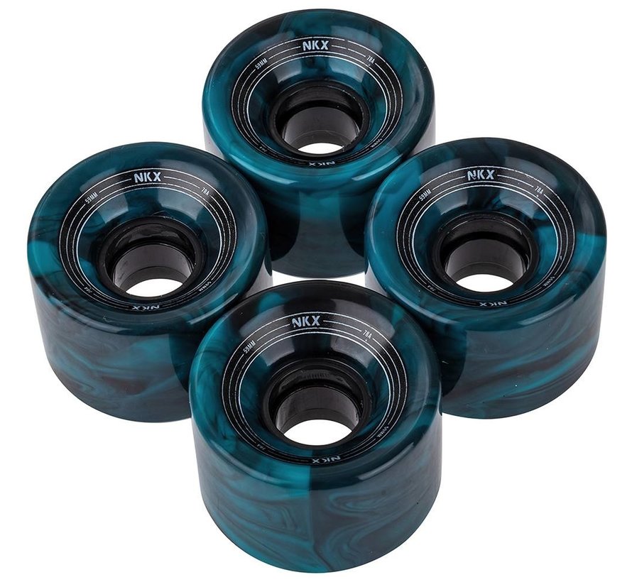 NKX Majestic 59mm Cruiser wielen Teal - Black