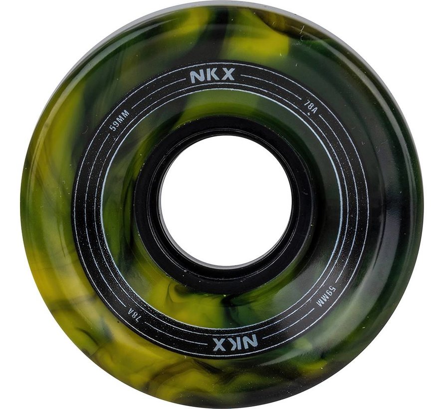 NKX Majestic 59 mm Cruiser-RÃ¤der Gold - Schwarz