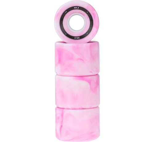 NKX  NKX Majestic 59mm Cruiser wheels Pink - White