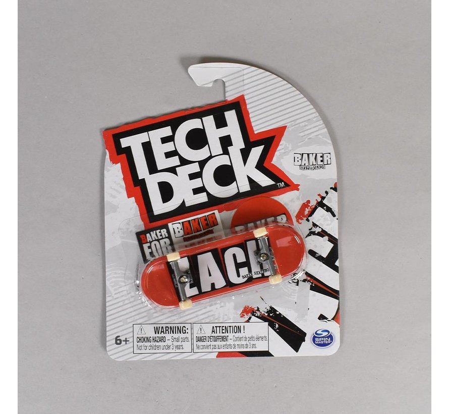Tech Deck - Baker Zach Brand Logo