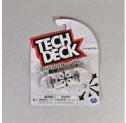 Tech Deck Tech Deck - Logotipo del desorden blanco