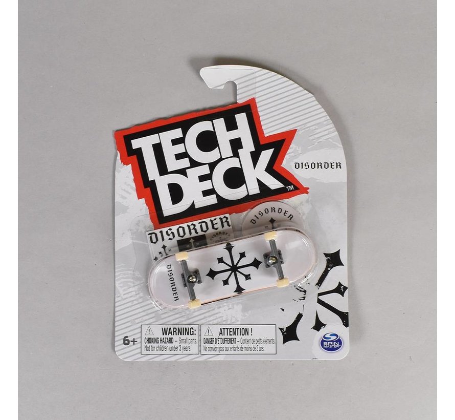 Tech Deck - Logo Disorder Bianco