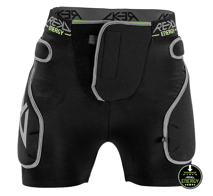 REKD Impact Shorts schwarz Grün