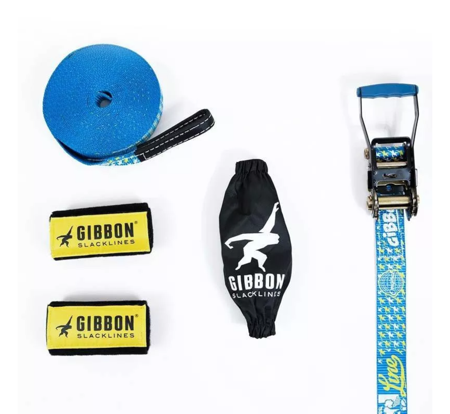 Juego de slackline Gibbon Fun Line