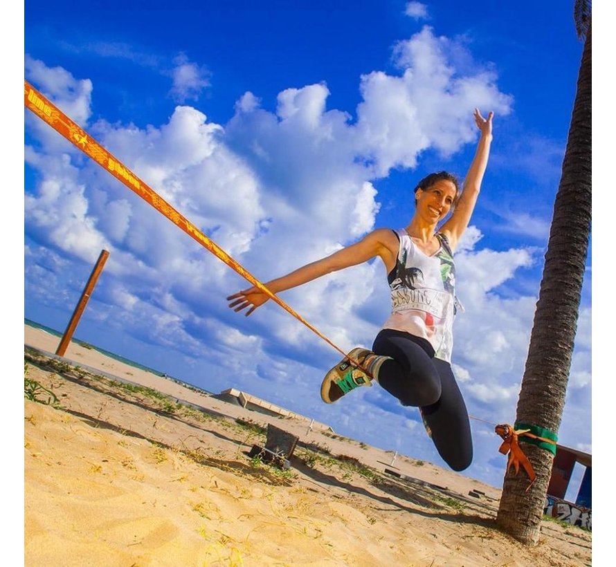 Juego de slackline Gibbon Travel Line