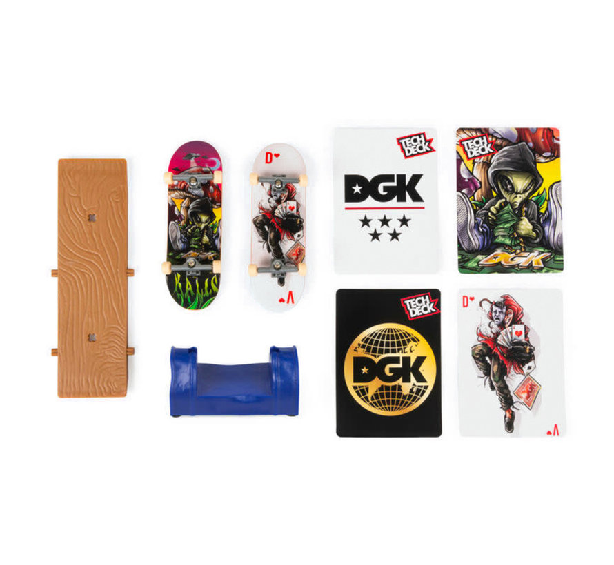 Tech Deck contro la serie DKG