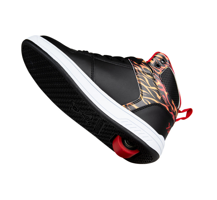 Heelys Sidewalk Sports Black Flames Edizione limitata