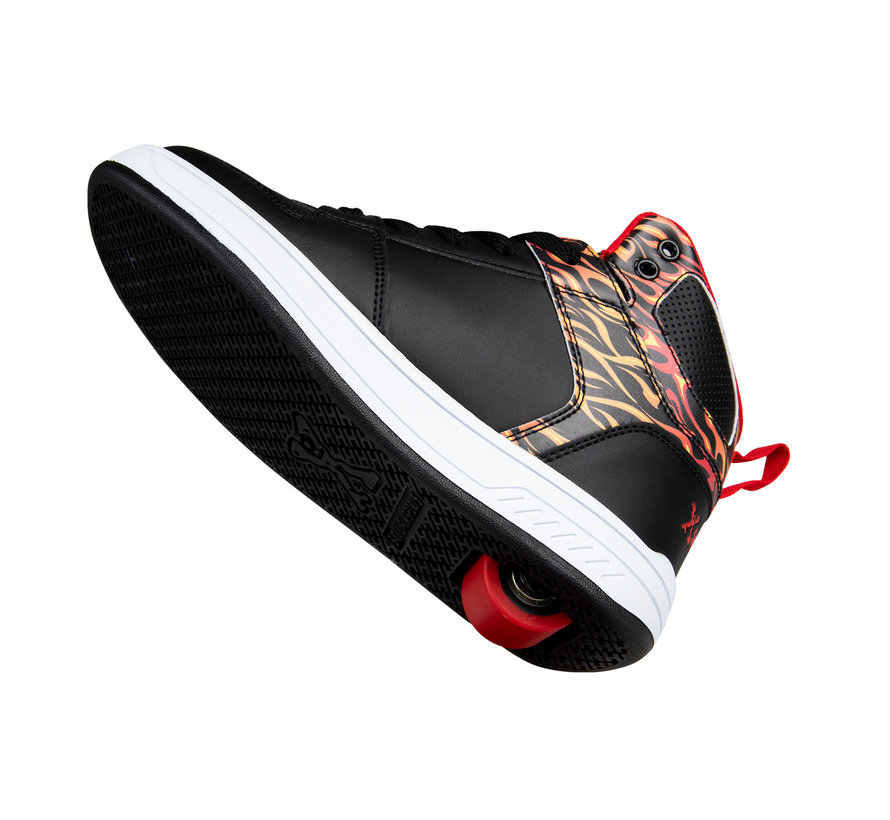 Heelys Sidewalk Sports  Black Flames Limited Edition