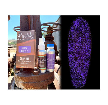 Lucid Lucid Grip Clear Spray On Grip Glow Violet