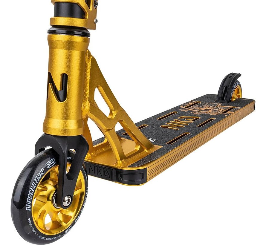 NKD Gravity Stunt Scooter Gold
