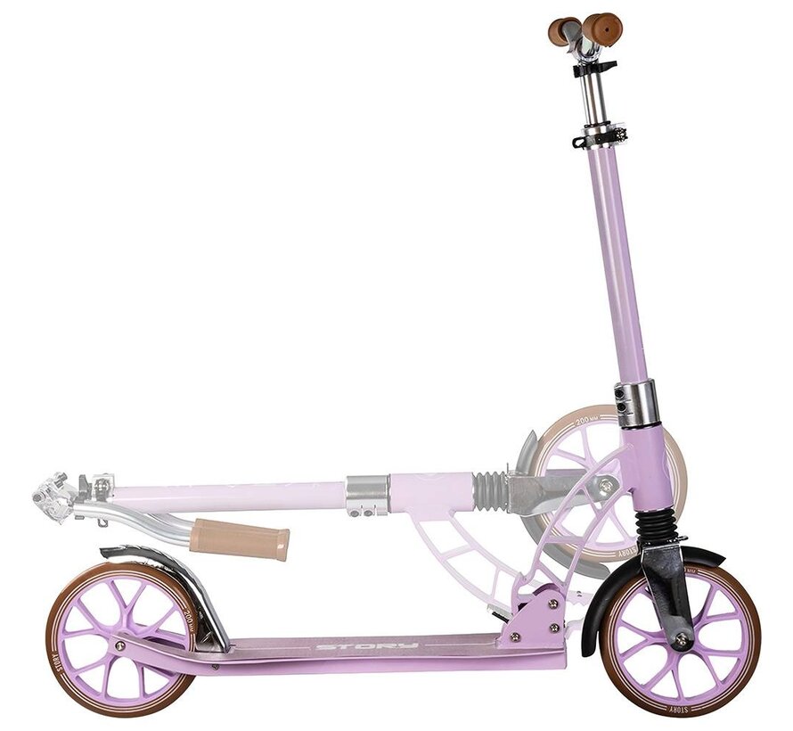 Story Foldable Transport Scooter 70's Babypurple