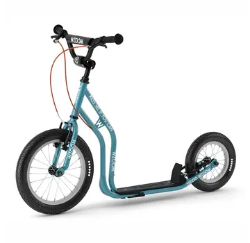 Yedoo Yedoo Wzoom Kinderroller Tretroller mit Luftreifen Tealblue