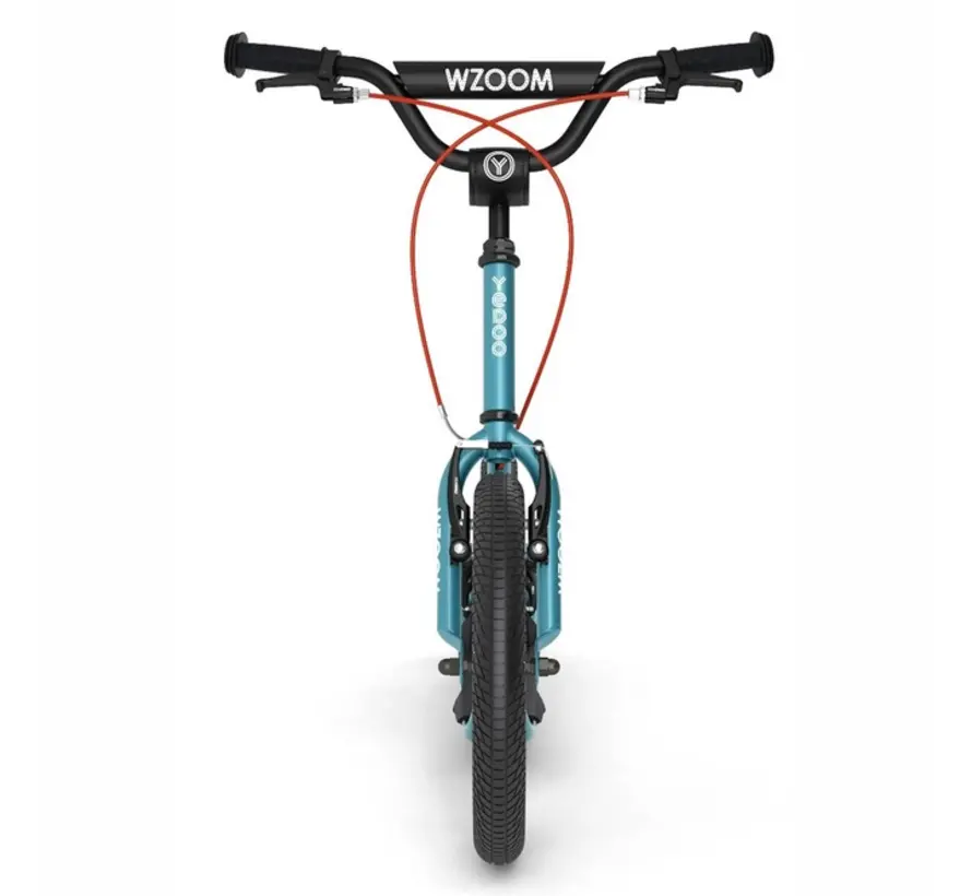 Yedoo Wzoom children's scooter with pneumatic tires Tealblue