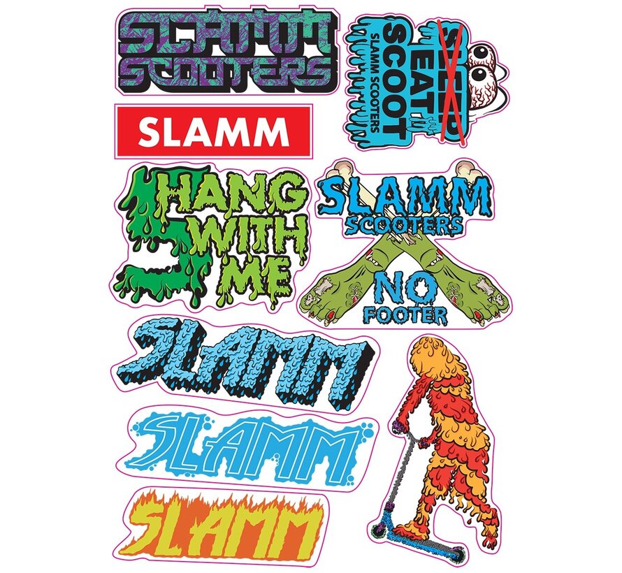 Slamm SL159 Helm Grau Camo