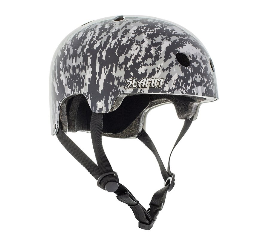 Slamm SL159 Helmet Gray Camo