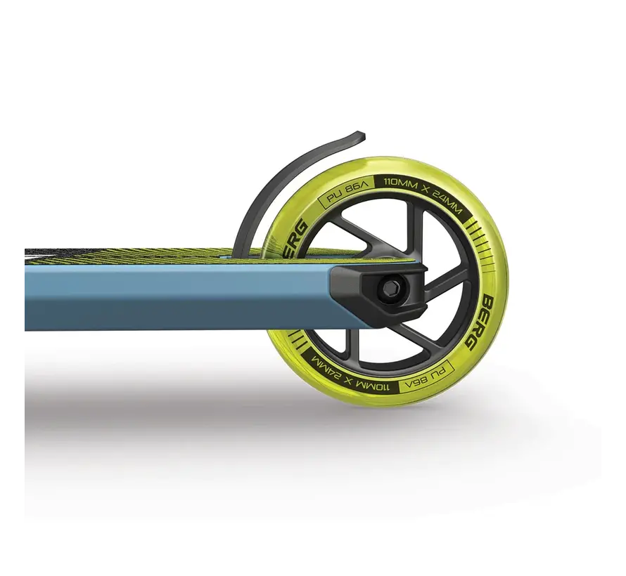 Berg Proxus X1 Stunt Scooter Blau - Limette